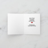 Carte Penser à toi (Intérieur)