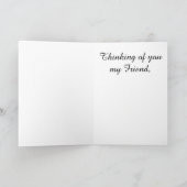 Carte Penser à toi (Intérieur)