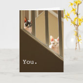 Carte Penser à toi (Fleur jaune)