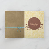 Carte Penser à toi (Intérieur)