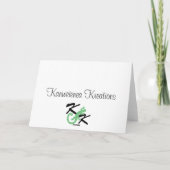 Carte Penser à toi (Dos)