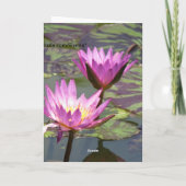 Carte Penser à toi (Dos)