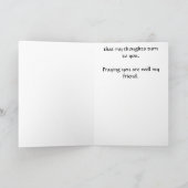 Carte Penser à toi (Intérieur)