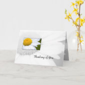 Carte Penser à toi Daisy (Fleur jaune)