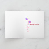 Carte Penser à toi Daisy (Intérieur)