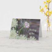 Carte Penser à toi et à ton Amoureux, Sympathie (Fleur jaune)