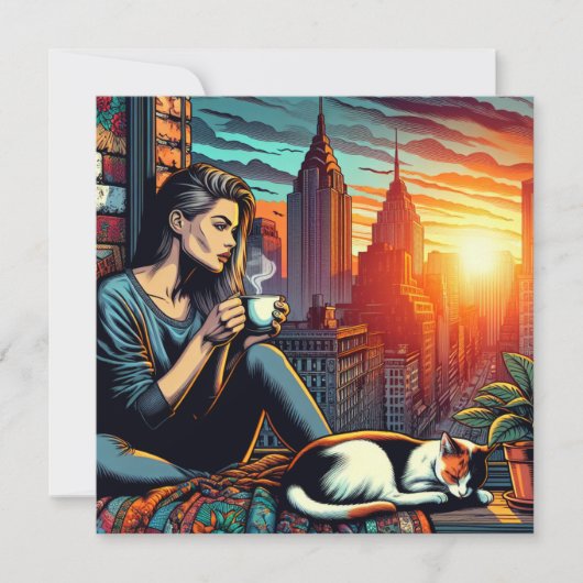 Carte Penser à toi, mon ami | Lecture (Devant)