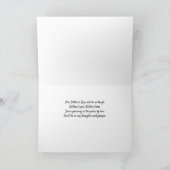 Carte Penser à votre Fête des pères - "Mon" - Perte de p (Intérieur)