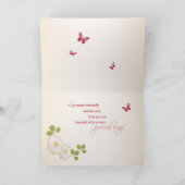 Carte Penser à vous Cancer Traitements Fleurs (Intérieur)