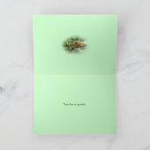 Carte Penser à vous Chipmunk sur Rock (Intérieur)