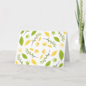 Carte Penser à vous et envoyer notre amour (Devant)