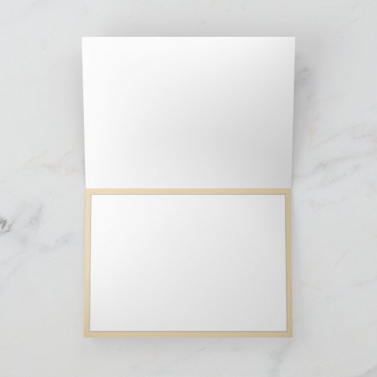 Carte Penser à vous - Fleurs sauvages (Intérieur)