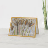 Carte Penser à vous - Fleurs sauvages (Devant)