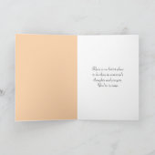 Carte Penser À Vous Floral Abstrait (Intérieur)