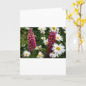 Carte Penser À Vous Floral Fleurs (Fleur jaune)