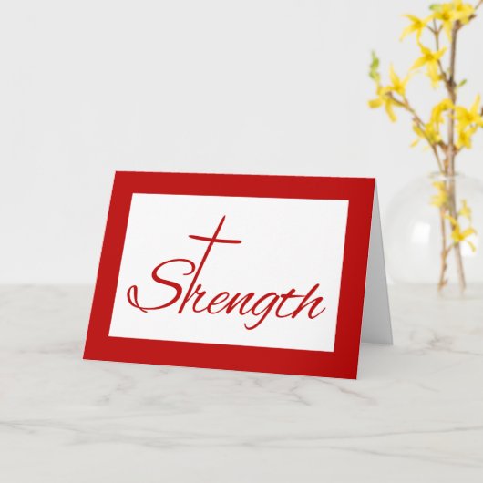 Carte Penser à vous Force et Exode Verse (Fleur jaune)