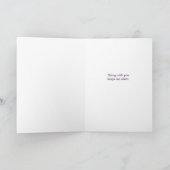 Carte Penser à vous Hommes gays main dans la main arc-en (Intérieur)