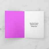 Carte Penser à vous le jardin des papillons (Intérieur)