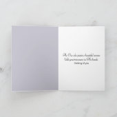 Carte Penser à vous Misty Ocean Sunrise (Intérieur)