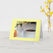 CARTE PENSER À VOUS (POUR QUICONQUE) LE JOUR DE LA MÈRE (Fleur jaune)