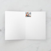 Carte Penser à vous Renards Animaux Nature Art (Intérieur)