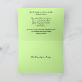 Carte Penser à vous Romantique Red Rose Card (Intérieur)