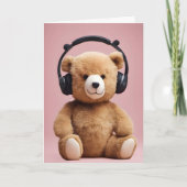 Carte Penser À Vous Teddy Bear (Devant)