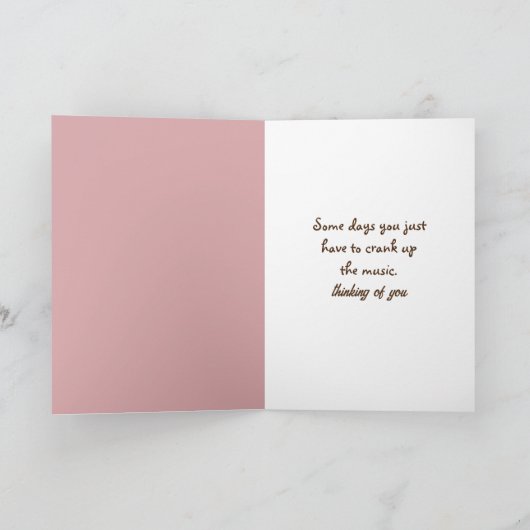 Carte Penser À Vous Teddy Bear (Intérieur)