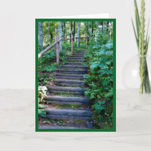 Carte Penser à vous un pas à la fois