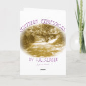 Carte Pensez à vos salutations (Dos)