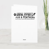 Carte Pensez à votre ami | Chat d'art populaire (Dos)