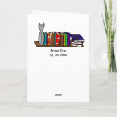 Carte Pensez à votre amitié (Dos)