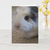 Carte Pensez à vous (Fleur jaune)