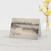 Carte Pensez à vous (Fleur jaune)