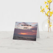 CARTE PENSEZ À VOUS ! (Fleur jaune)