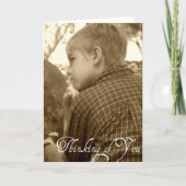 Carte Pensez à vous (Devant)