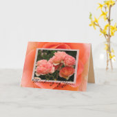Carte Pensez à vous (Fleur jaune)