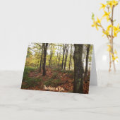 Carte Pensez à vous (Fleur jaune)