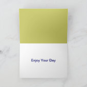 Carte Pensez à vous (Intérieur)