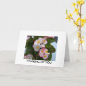 CARTE PENSEZ À VOUS (Fleur jaune)