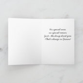 Carte Pensez à vous (Intérieur)