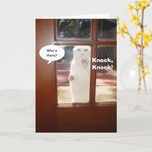 Carte Pensez à vous (Fleur jaune)