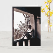 Carte Pensez à vous (Fleur jaune)