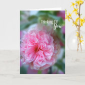 Carte Pensez À Vous Hollyhock Photo (Fleur jaune)