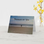 CARTE ** PENSEZ À VOUS*** JOLI ANNIVERSAIRE (Fleur jaune)