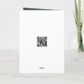 Carte Pensez à vous Terrier en regardant autour d'une po (Dos)