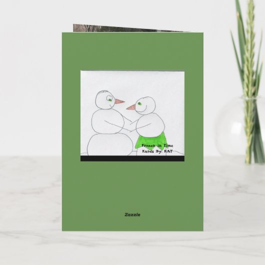 Carte Pensez à vous toujours carte! (Dos)