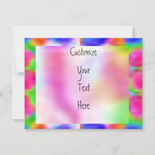 Carte Pensez Rose - Soutenez la Recherche contre le Canc