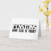 Carte Pensions Qu'Y A-T-Il D'Autre ? (Fleur jaune)