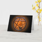 Carte pentacle samhain (Fleur jaune)